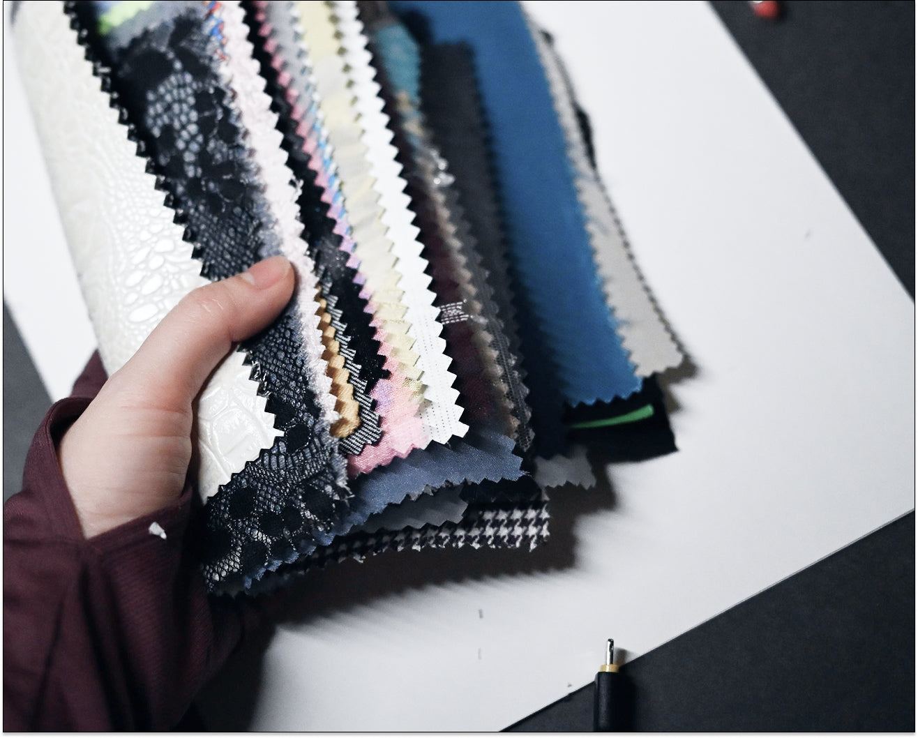Fabric Swatch Pack – 50 Premium Fabric Samples (15cm x 15cm)