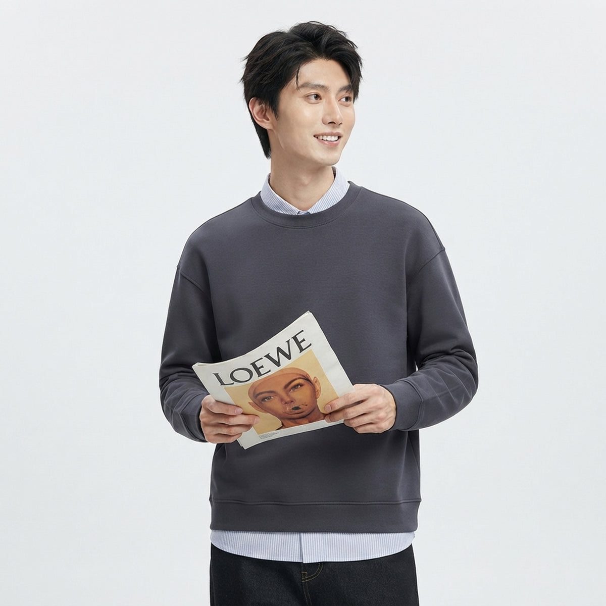 NY99001 — Model wearing the garment — original catalog photo