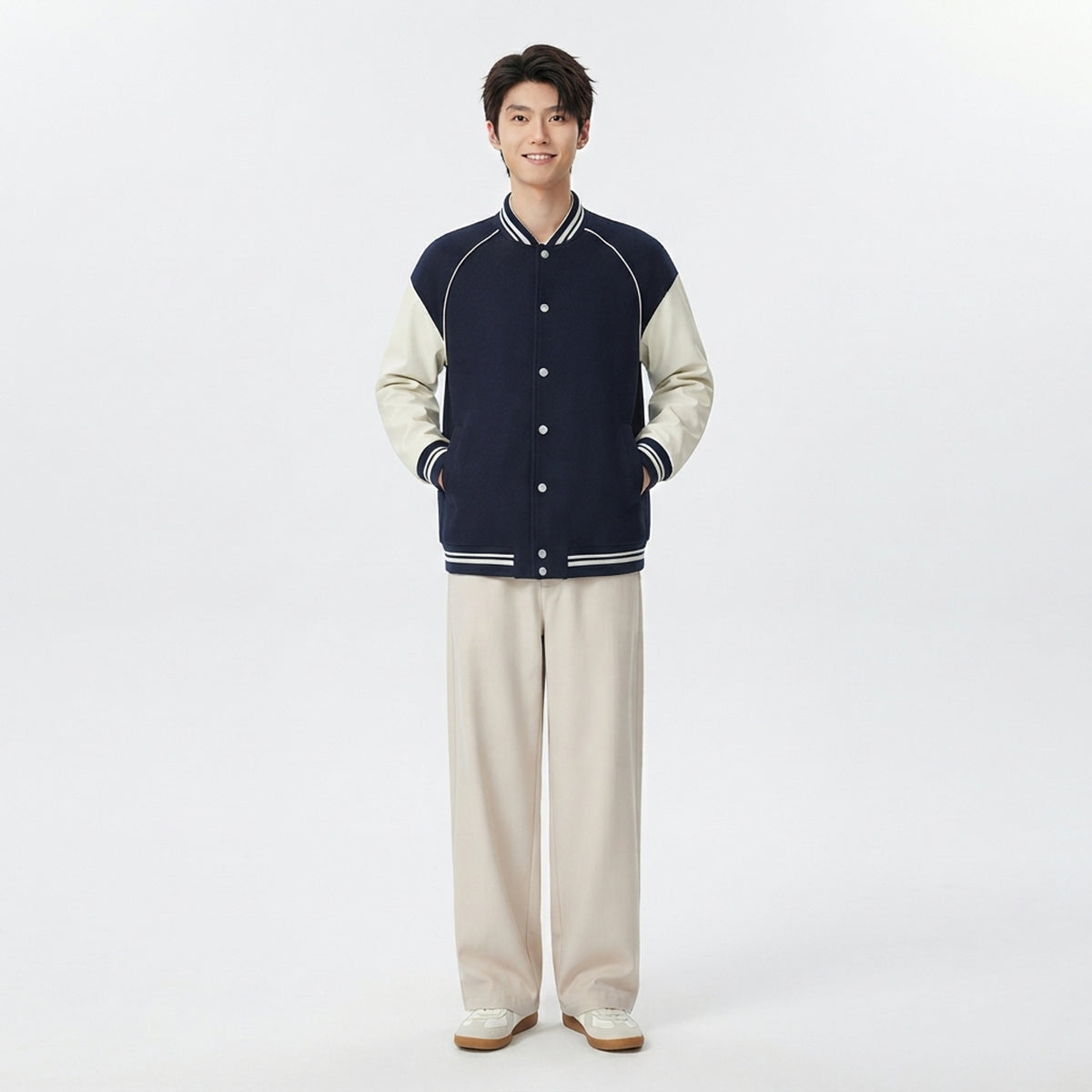 NY99012 — Model wearing the garment — original catalog photo